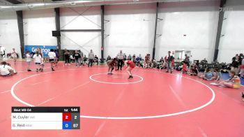 68 kg Rr Rnd 4 - May Cuyler, Virginia Blue vs Gabby Reid, MGW Brawlers