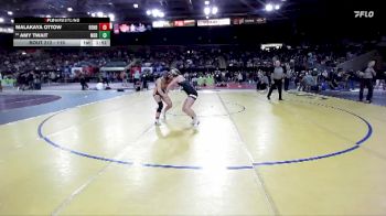 115 lbs Champ. Round 2 - Malakaya Ottow, Bend Senior vs Amy Twait, Meridian