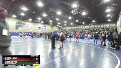 126 lbs Champ. Round 4 - Slater Hicks, Valencia vs Jacob Lopez, Pacifica (Oxnard)