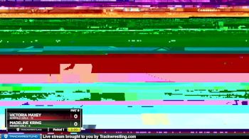 145 lbs Round 1 (8 Team) - Victoria Maxey, Norfolk Girls vs Madeline Kring, Minden Girls