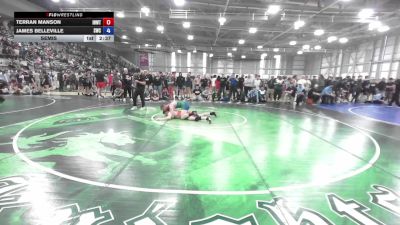 70 lbs Semis - Terran Manson, Inland Northwest Wrestling Training Center vs James Belleville, Shelton Wrestling Club