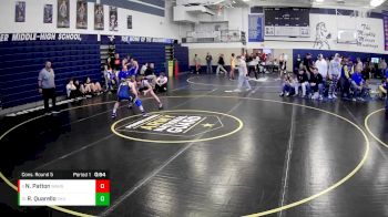 121 lbs Cons. Round 5 - Rylan Quarello, Claysburg Kimmel Hs vs Noah Patton, Washington Hs