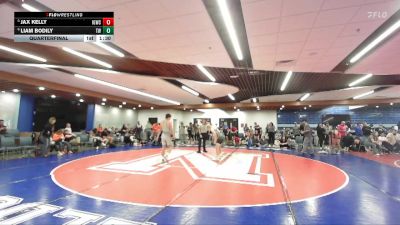 150 lbs Quarterfinal - Jax Kelly, Idaho Gold Wrestling Club vs Liam Bodily, TW Wrestling