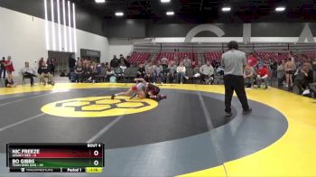 100 lbs Quarterfinals (8 Team) - Nic Freeze, Legacy Red vs Bo Gibbs, Team Ohio (OH)