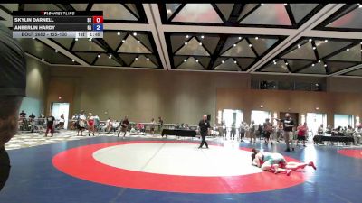 125-130 lbs Champ. Round 3 - Skylin Darnell, SC vs Anberlin Hardy, GA