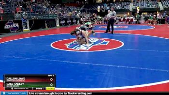 2A-132 lbs Quarterfinal - Case Hanley, Banks County vs Dallon Lowe, Brantley County HS