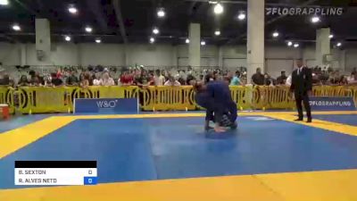 BRYCE SEXTON vs RUI ALVES NETO 2022 American National IBJJF Jiu-Jitsu Championship