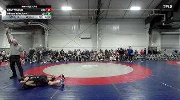 88 lbs Rr Rnd 2 - Lilly Wilson, Storm MS vs Ryder Sanders, Level Up Wrestling MS