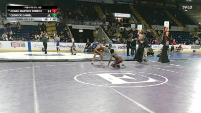 126 lbs Consi Of 8 #2 - Josiah Martins Semedo, New Bedford vs Cedrick Daniel, Arlington