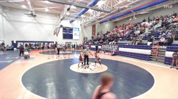 100 lbs Cons. Round 4 - Jasmine Johnson, Rantoul vs Sandy Clark, Clinton