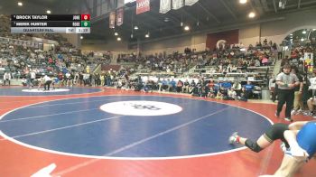 6A 138 lbs Quarterfinal - Merik Hunter, Rogers vs Brock Taylor, Jonesboro