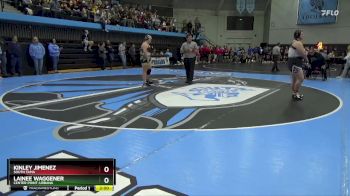 235 lbs Semifinal - Kinley Jimenez, South Tama vs Lainee Waggener, Center Point-Urbana