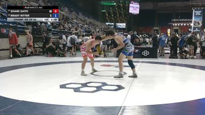 175 lbs Champ. Rd Of 64 - Shane Saito, Ohio vs Brady Ritter, Illinois