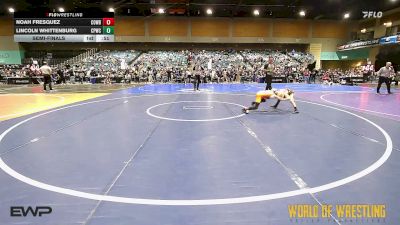 55 lbs Semifinal - Noah Fresquez, Cowboy Wrestling Club vs Lincoln Whittenburg, Ceres Pups Wrestling Club