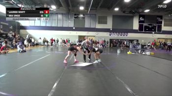 115 lbs Quarterfinal - Lauren Whitt, Cedar Falls vs Mia Ungs, Iowa City Liberty