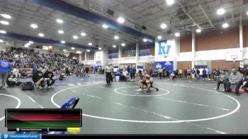 126 lbs Champ. Round 1 - Andrew Hernandez, Justin Garza vs Moises Sanchez, Laguna HIlls