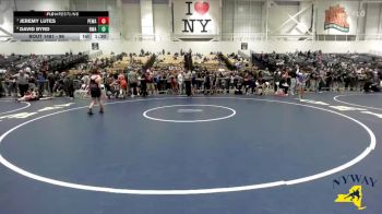 96 lbs Quarterfinal - Jeremy Lutes, Purple Eagles Wrestling Academy vs David Byrd, NWAA