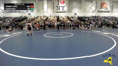 96 lbs Quarterfinal - Jeremy Lutes, Purple Eagles Wrestling Academy vs David Byrd, NWAA