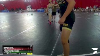 157 lbs Round 3 (16 Team) - Chance Abraham, Pequot Lakes/Pine River Backus vs Chase Bell, Cameron 2