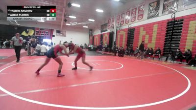 125 lbs Champ. Round 1 - Yasmin Anguino, Desert Mirage vs Alicia Flores, Rio Mesa