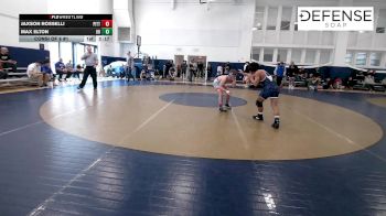 125 lbs Consi Of 8 #1 - Jaxson Rosselli, Pittsburgh - UNATT vs Max Elton, University At Buffalo