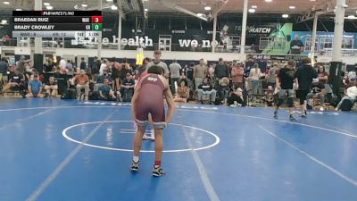 128 lbs Rr Rnd 3 - Braedan Ruiz, War Dog AC - HSC vs Brady Crowley, Kraken - HSC