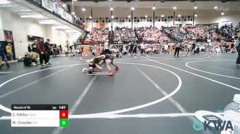 100 lbs Round Of 16 - Christian Ketiku, Rollers Academy Of Wrestling vs Michael Crowder, Sallisaw Takedown Club