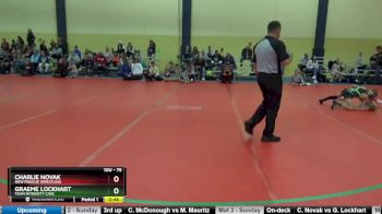 75 lbs Cons. Semi - Charlie Novak, New Prague Wrestling vs Graeme Lockhart, Team Intensity CIWC