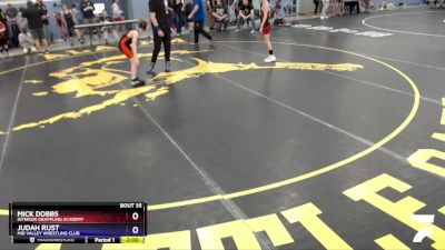 86 lbs Round 1 - Judah Rust, Mid Valley Wrestling Club vs Mick Dobbs, Interior Grappling Academy