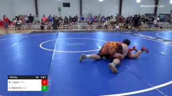 Consolation - Nolan Lopez, Toss Em Up vs Zachary Ramirez, Paradise Junior