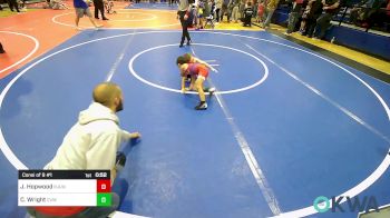 46 lbs Consi Of 8 #1 - Jack Hopwood, R.A.W. vs Caid Wright, Caney Valley Wrestling