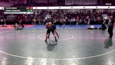 157 lbs Quarterfinal - Tensei Thompson, Bishop Kelly vs Isaiah Meras, Columbia