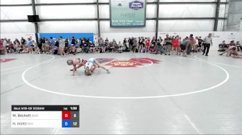 35 kg Rr Rnd 2 - Mya Beckett, Bager Girls Elite vs Hailey Mintz, Wyoming SEM