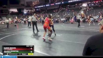 122 lbs Champ. Round 2 - Naudia Edmiston, Team Oregon vs Alexis Segura, Team Colorado