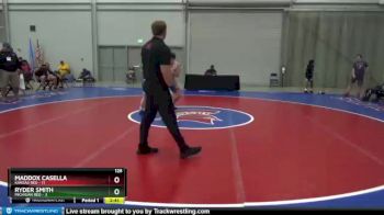 126 lbs Round 1 (8 Team) - Maddox Casella, Kansas Red vs Ryder Smith, Michigan Red