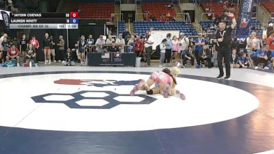 115 lbs Champ. Rd Of 32 - Jaydin Cuevas, Colorado vs Lauren Whitt, Iowa