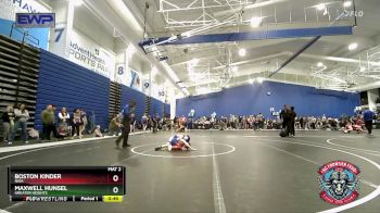 46 lbs 3rd Place Match - Boston Kinder, Nixa vs Maxwell Hunsel, Greater Heights