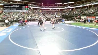 144-2A Champ. Round 1 - Derrick Sievertsen, North Fork High School vs Walker Howell, West Grand