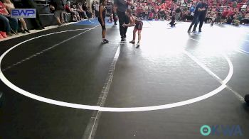 75 lbs Rr Rnd 2 - Rylee Brewer, Morris Wrestling Association vs Maraya Roberts, Muskogee Rougher Youth Wrestling