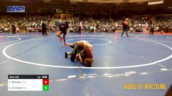 58 lbs Final - Taze Daniels, Chagolla Trained vs Oscar Ormond, Pinning Pythons