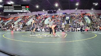190 lbs Quarterfinals (8 Team) - Gavin Craner, Whitehall HS vs Jacob Everett, Lakewood HS