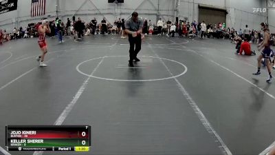 84 lbs Round 2 (4 Team) - Jojo Igneri, Buxton vs Keller Sherer, Kraken