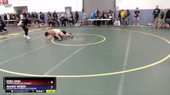 165 lbs Champ. Round 1 - Romen Weber, Valdez Youth Wrestling Club Inc. vs Ezra Ginn, Pioneer Grappling Academy