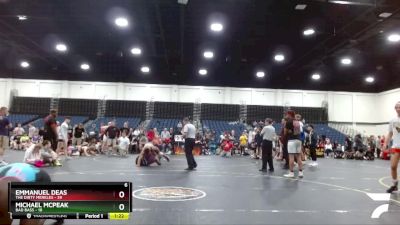 220 lbs Semis & 1st Wrestleback (8 Team) - Michael McPeak, Bad Bass vs Emmanuel Deas, The Dirty Merkles