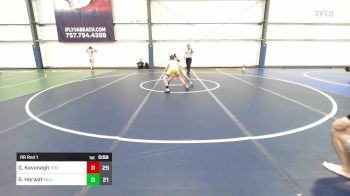 100 lbs Rr Rnd 1 - Grayson Kavanagh, Triumph Blue vs Slade Horwat, Silo