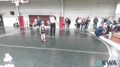 52 lbs Round Of 16 - Forrest Young, Blackwell Wrestling Club vs Hayes Young, Huskey Wrestling Club