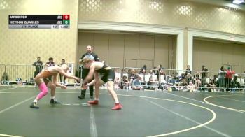 156 lbs 5th Place - Jared Fox, Atc vs Heydon Quarles, Askeo International