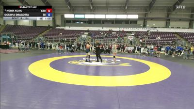 124 lbs Champ. Round 1 - Octavia Dragotta, Utica vs Nuria Kojic, New Jersey City University