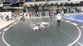 175 lbs 5th Place Match - Eli Miller, Unattached vs Santiago Moya, Unattached