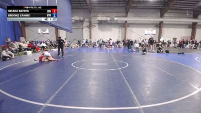 120 lbs Rr Rnd 2 - Selena Batres, Este Built WC - HSG vs Brooke Cannici, Cordoba Trained - HSG